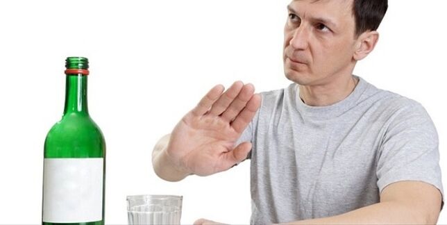 astenersi dall'alcol